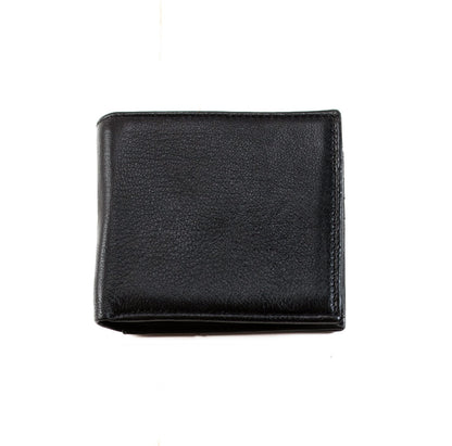 Black leather wallet